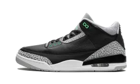 Air Jordan 3 Retro Green Glow No Bulk Thermoregulating Layers