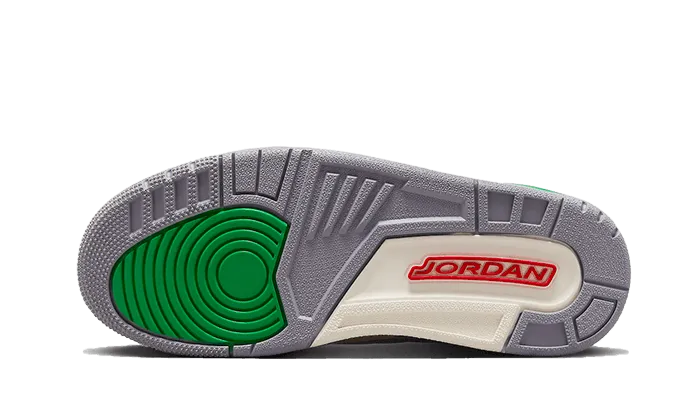 Quick Dry Technology Air Jordan 3 Retro Lucky Green
