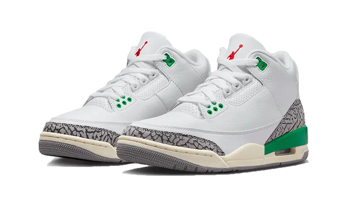 Air Jordan 3 Retro Lucky Green Pressure Dispersion System