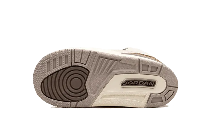 Durable Reinforcement Sophisticated traction Air Jordan 3 Retro Palomino (TD)