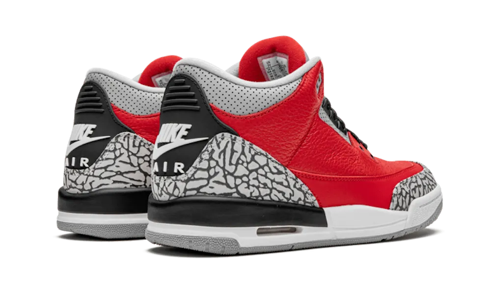 Comfortable insoles Air Jordan 3 SE Red Cement