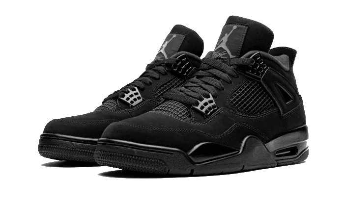 City Streets running in a coral reef area shoes Air Jordan 4 Black Cat