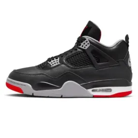 running strength training foot - stability running shoes Air Jordan 4 Bred Re-imagined