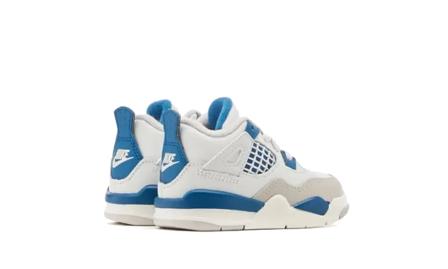 Air Jordan 4 Retro Military Blue (2024) B??b?? (TD) mid - cut running wear