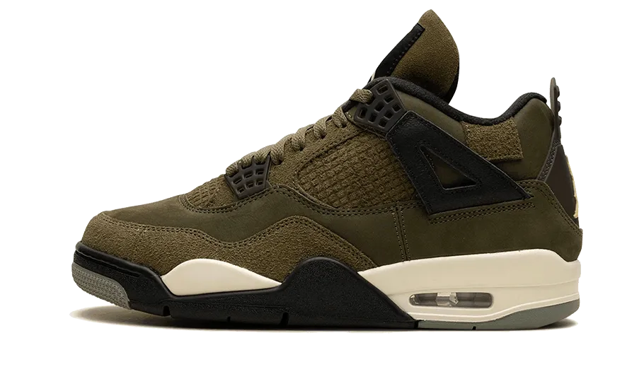 Indoor Comfort Foot Freedom Air Jordan 4 Retro SE Craft Medium Olive