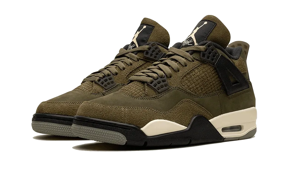 Air Jordan 4 Retro SE Craft Medium Olive High Traction