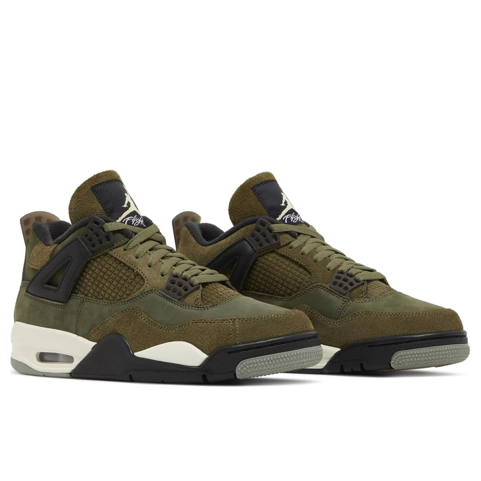 Stain   Resistant Air Jordan 4 Retro SE Craft Medium Olive
