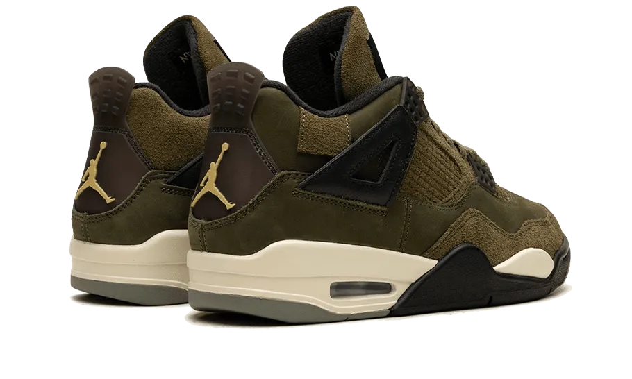 Air Jordan 4 Retro SE Craft Medium Olive perfect - running