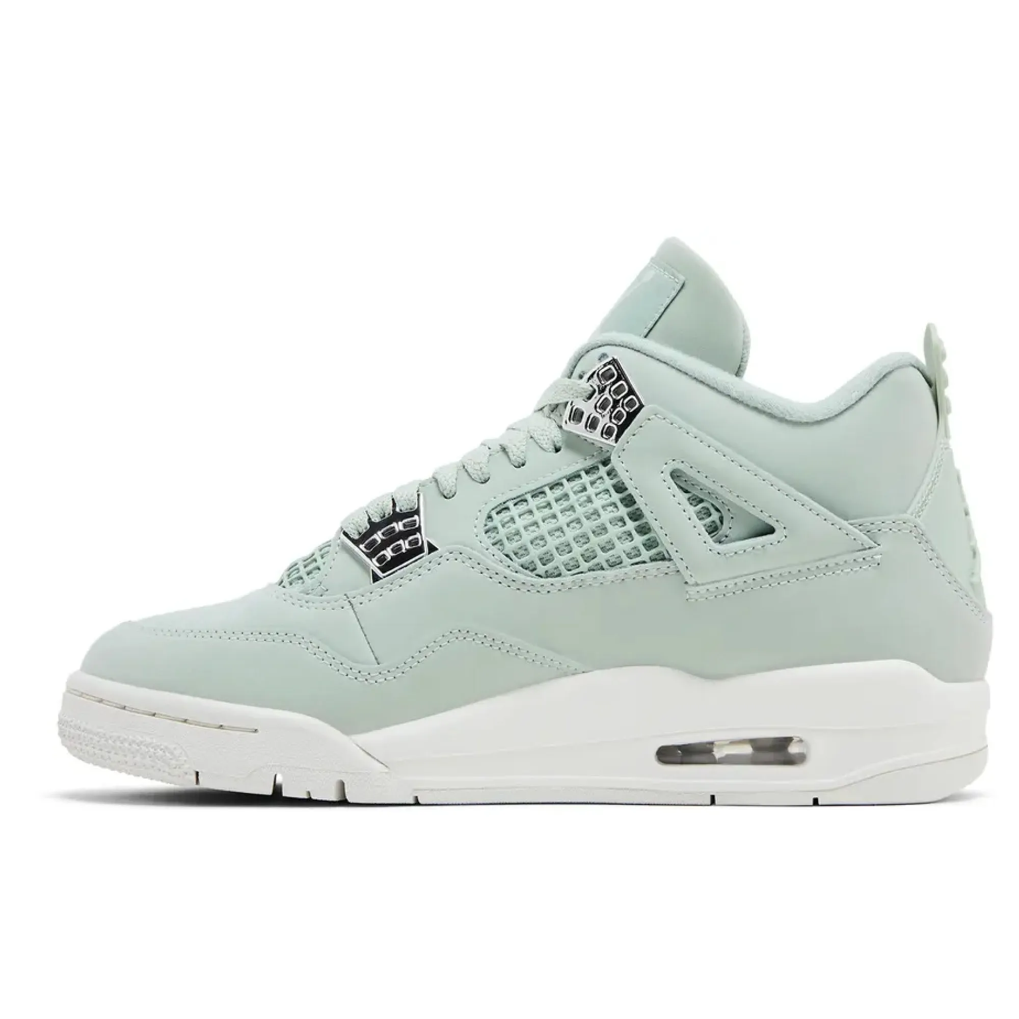 Rubber Sole Air Jordan 4 Retro Seafoam Sail
