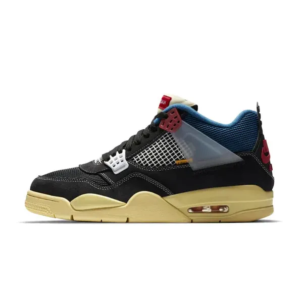 Air Jordan 4 Retro Union Off Noir cross - strap shoes
