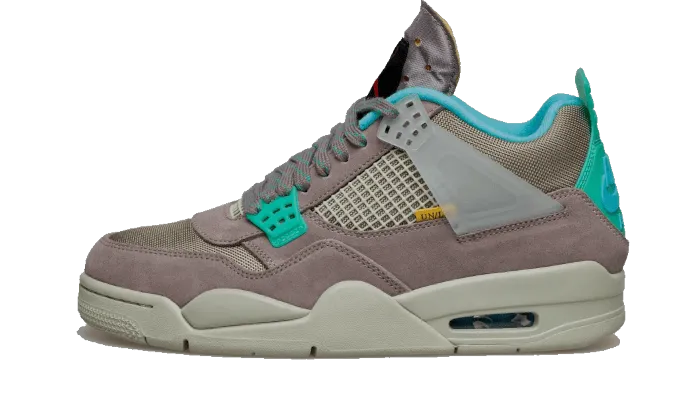 Fast Paced breathable shoe characteristics Air Jordan 4 Retro Union Taupe Haze