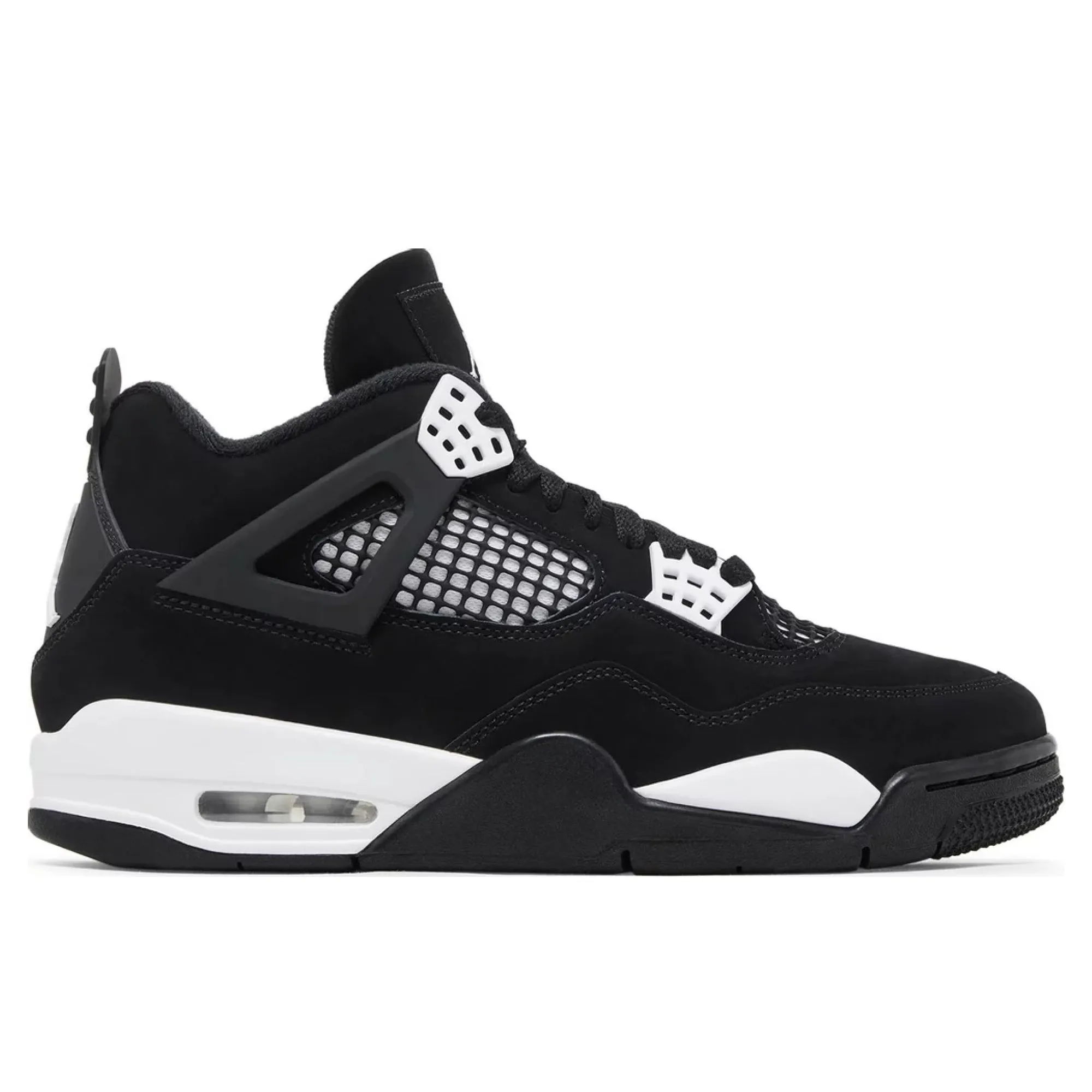 Compression Molded Outsole JetBoost Midsole Air Jordan 4 Retro White Thunder