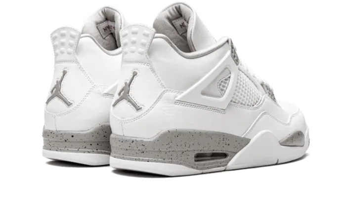 mesh shoes Outsole Traction Air Jordan 4 Tech White (White Oreo)