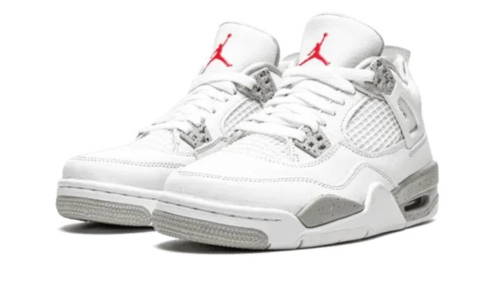 bumpy ride shoe adaptability Air Jordan 4 Tech White (White Oreo)