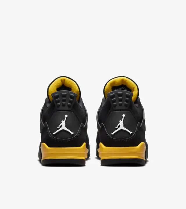 Air Jordan 4 'Yellow Thunder' stretchy flexibility