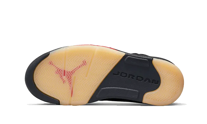 Vertical Cushion Pods Precision Stitching Air Jordan 5 Retro Gore-Tex Off-Noir