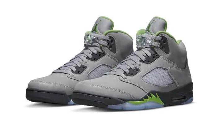 Air Jordan 5 Retro Green Bean temperature regulation