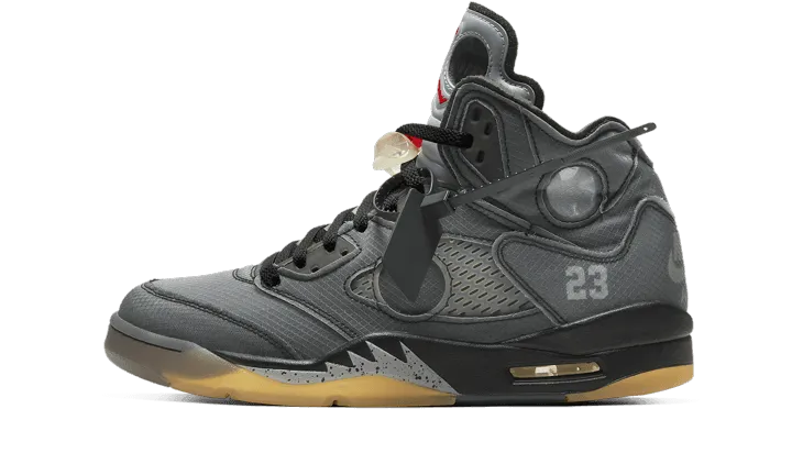 Jump Performance Air Jordan 5 Retro Off-White Black