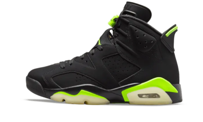 Air Jordan 6 Retro Electric Green Impact Absorption System Comfort Boost