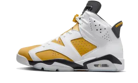 High density foam Air Jordan 6 Retro Yellow Ochre