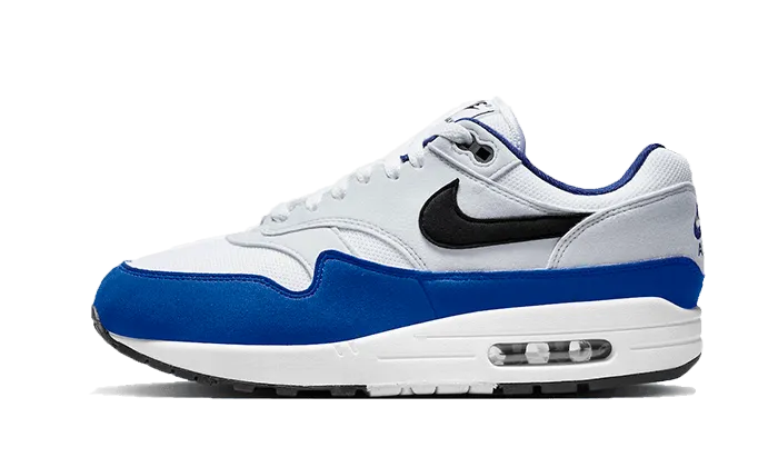 Air Max 1 Deep Royal Blue 3D Knit Structure Impact Resistant