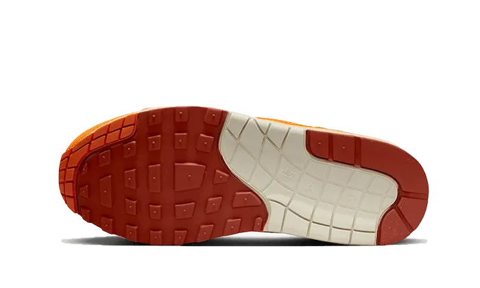 Quick Dry Liner Cushioned Midsole Air Max 1 Magma Orange