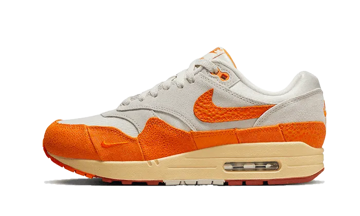 Sneakers Breathable Material Air Max 1 Magma Orange