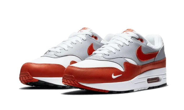 Air Max 1 Martian Sunrise Slip Resistance Hexagon Pattern Road Running