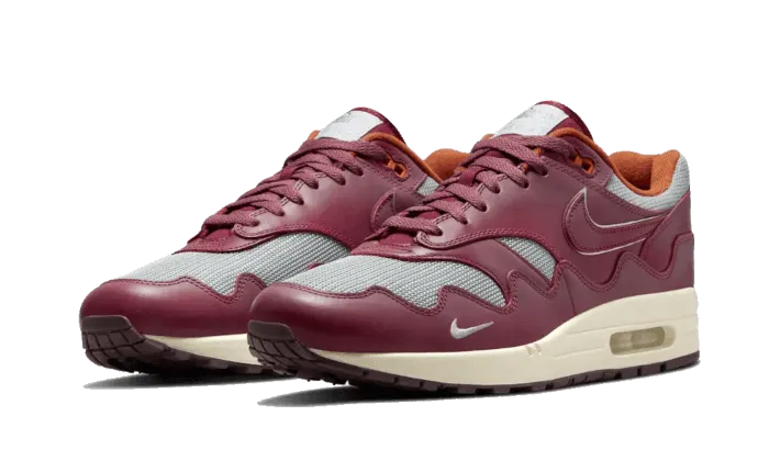 Ventilation Ports Structure Air Max 1 Patta Rush Maroon