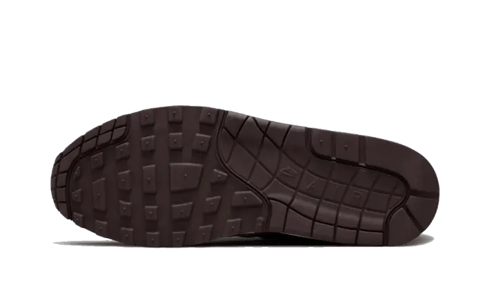 Air Max 1 Patta Rush Maroon Premium Leather