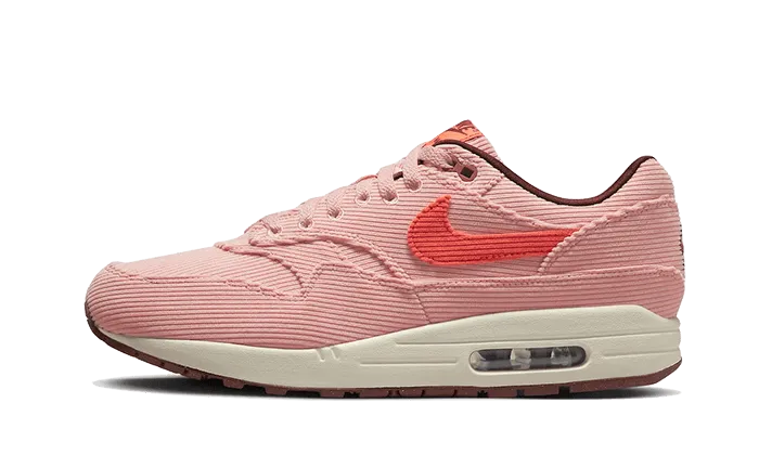 Strong Stitching Air Max 1 PRM Corduroy Coral Stardust