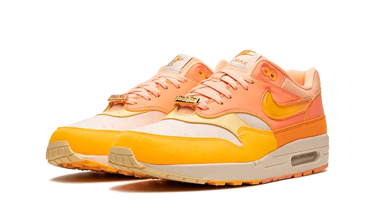 HighTop Anatomical Arch Support Air Max 1 Puerto Rico Orange Frost