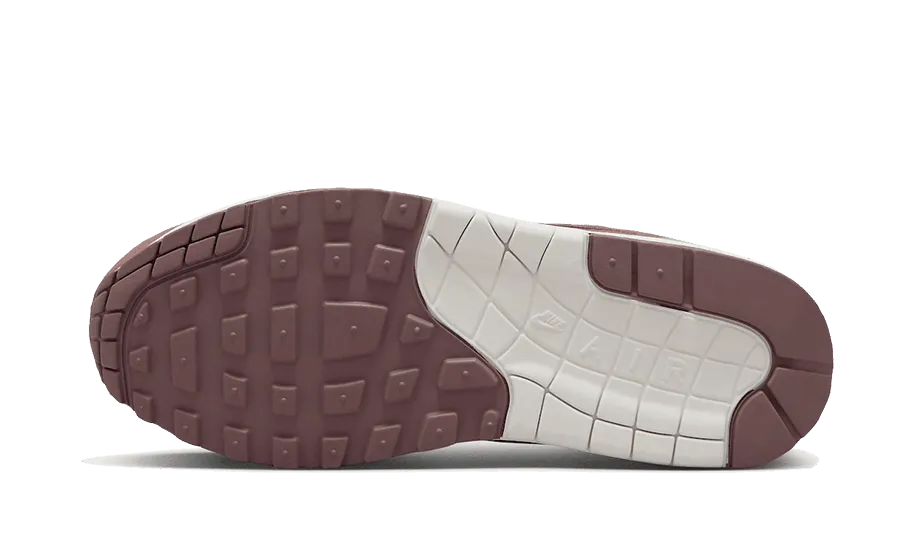 Cushioned Sole Slam Action Grip Air Max 1 Smokey Mauve