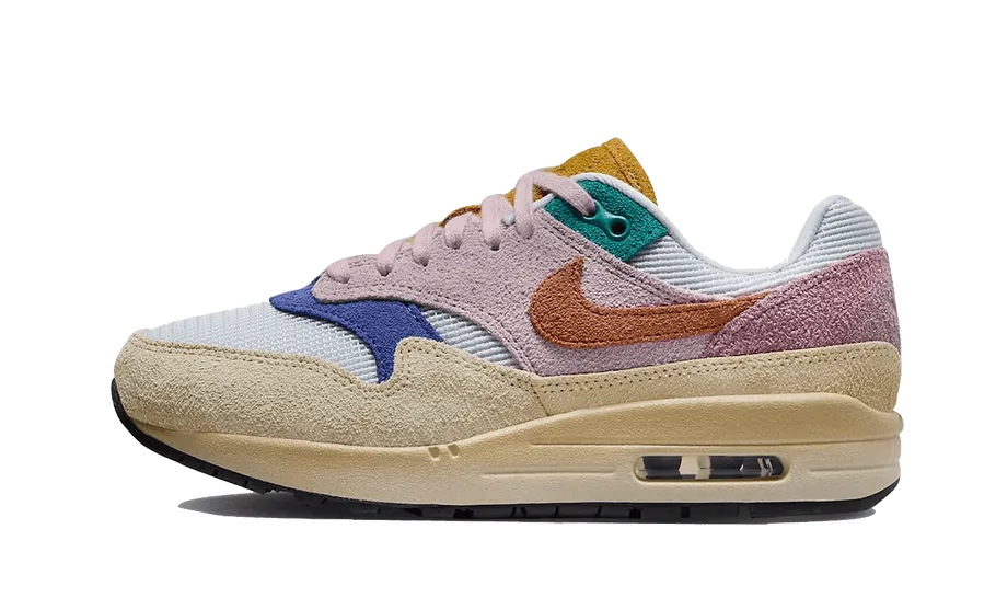 Contoured Heel Cup Puncture   Resistant Air Max 1 Tan Lines