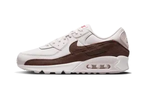 Interlocking Outsole Nodes Pressure Dispersing Insole Air Max 90 Brown Tile
