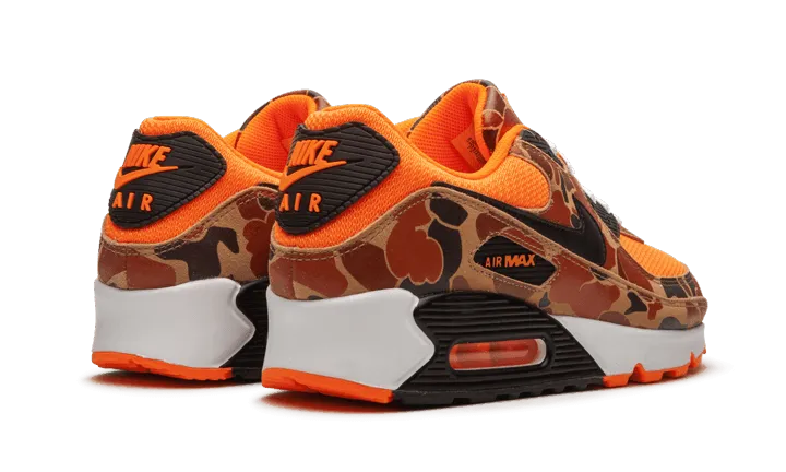 Torsional Rigidity Control Stride Enhancement Air Max 90 Orange Duck Camo