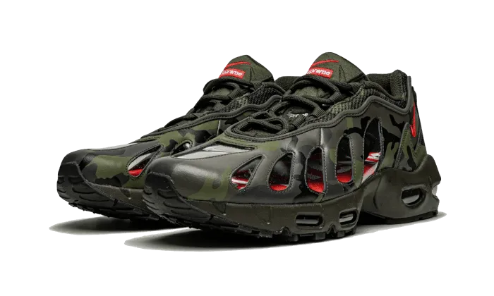 running in a valley shoes Air Max 96 Dark Army Supreme
