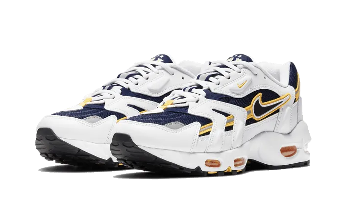 Injection molded Lateral Stabilization Wings Air Max 96 II White Midnight Navy