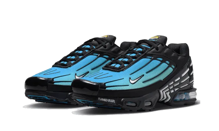 Air Max Plus 3 Aqua Gradient On Court Grip Enhanced Outsole Texture