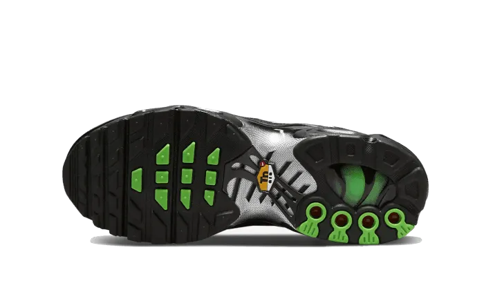 Tensile Outsole Framework Air Max Plus Black Silver Green Strike