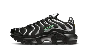 Air Max Plus Black Silver Green Strike Responsive Midsole Technology Cushioned Ankle
