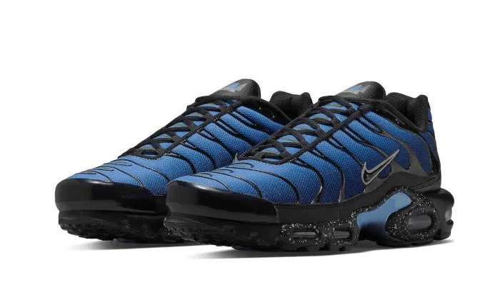 Air Max Plus Blue Black High Traction Shoes Dynamic Motion Wrapping
