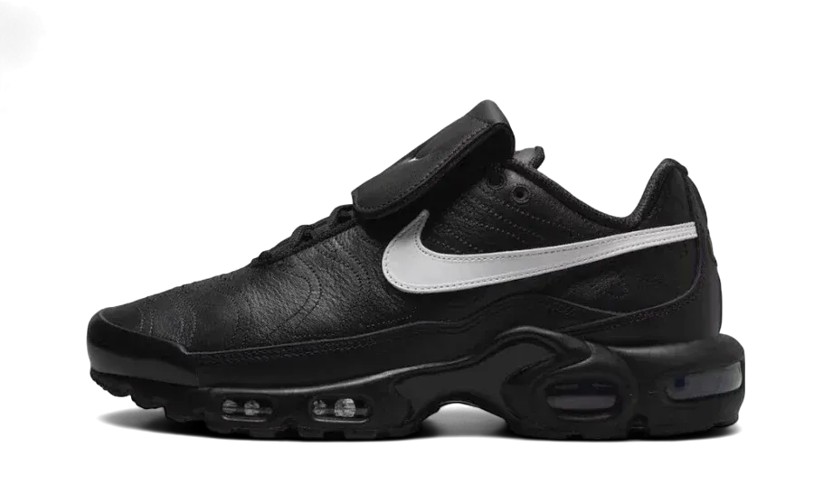 Air Max Plus Tiempo Black White Shock Absorption Core