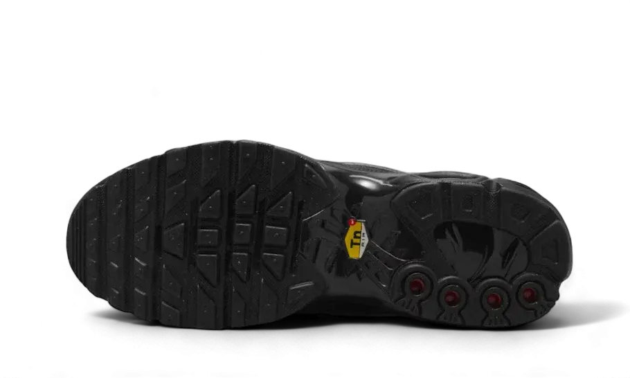 Air Max Plus Tiempo Black White Kinetic Transition System