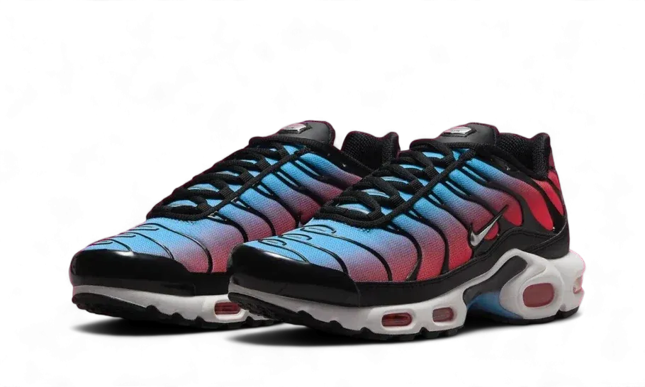 Air Max Plus University Blue Light Crimson Stretchable Mesh