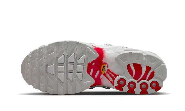 Air Max Plus Utility White Silver Red Grip Traction