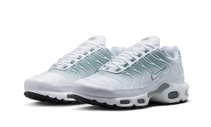 Air Max Plus White Mica Green Contoured Collar Padding