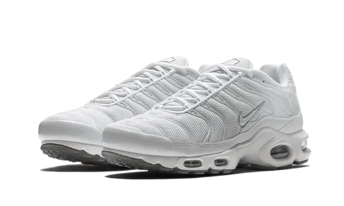Air Max Plus White Flexible Upper Material