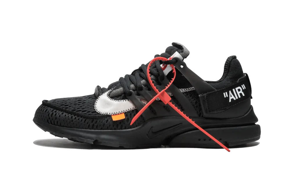 Air Presto Off-White Black occasional wear shoe functionality