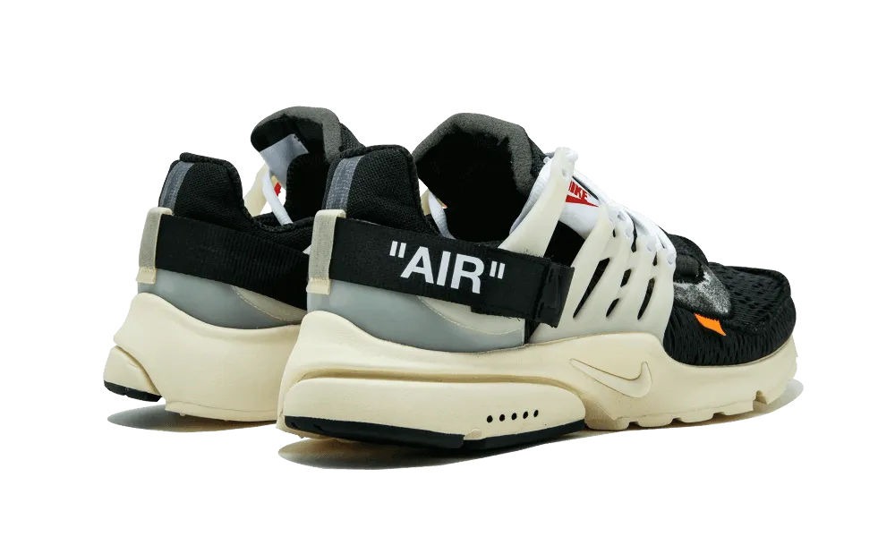 Active Comfort running with music Air Presto Off-White "The Ten"